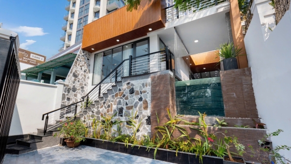 Nhà Phố Hồ Bơi Sân Vườn Vũng Tàu Bãi Dâu - 80 Trần Phú - VT1028