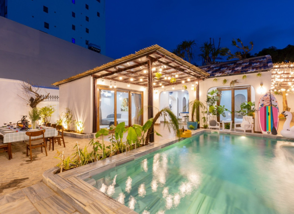 Nhà Phố Hồ Bơi Sân Vườn Vũng Tàu Bãi Sau - 60D Trần Bình Trọng - VT0659